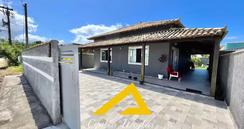 Linda casa de praia 2 quartos com suíte - condominio residencial unamar!