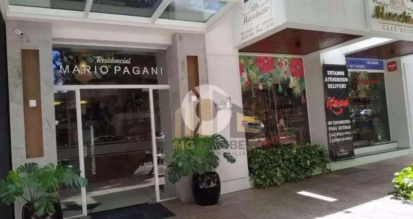 Apartamento localizado no edificio mario pagani- zona 01 - maringá-pr
