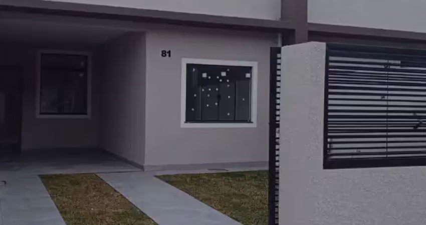Oportunidade! linda casa novíssima no bairro tindiquera em araucária