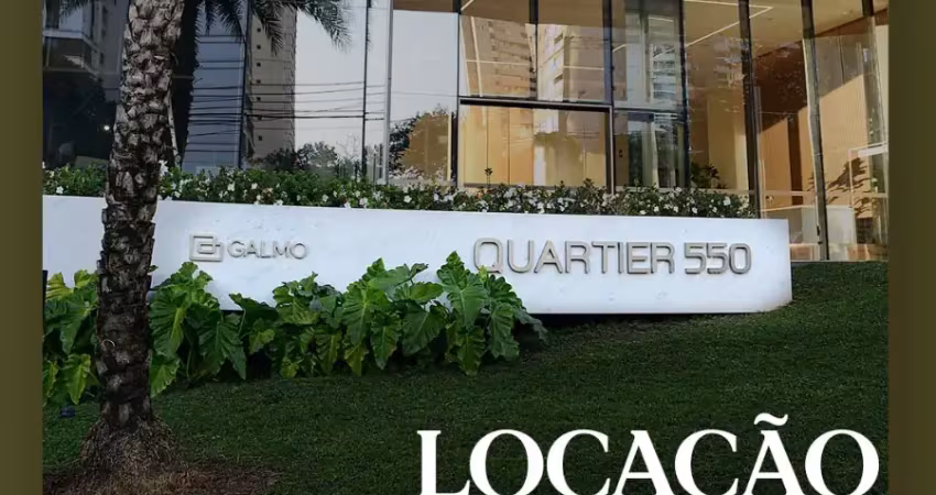 Sala comercial para locação no ed quartier 550 na gleba palhano