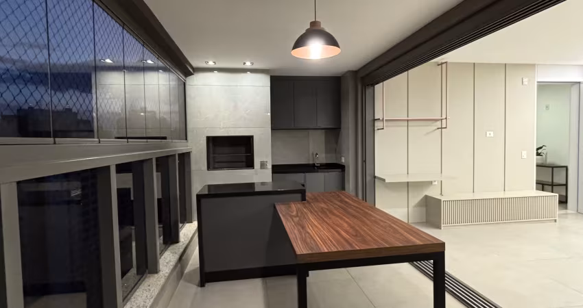 3 suítes no ed the edge na gleba palhano - lindo apartamento !!