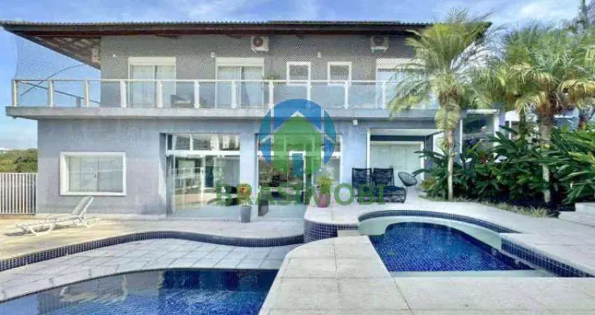 Casa de alto padrão na fazendinha – granja viana 4 suítes | piscina com borda infinita | gourmet | estúdio | academia | segurança total