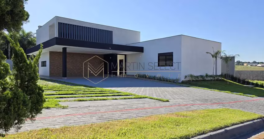 Casa nova em condomínio - térrea - 3 suítes - mandaguaçu