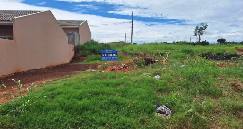 Terreno à venda na Rua  Jorcelino Marconi, Jardim João Marques dos Reis, Paiçandu