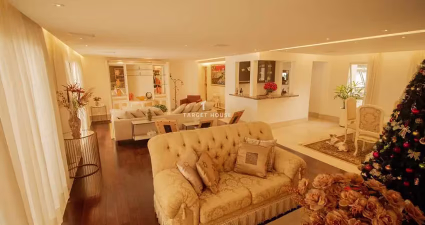 Apartamento de luxo à venda, no condomínio les jardins,  em são paulo, chácara flora, com 4 quartos, 310m²