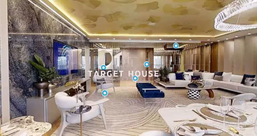 Apartamento à venda em são paulo, brooklin, com 3 quartos, 123m²