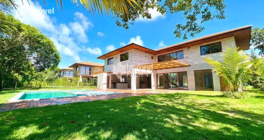 Casa com 7 dormitórios à venda, 531 m² por r$ 4.590.000 - praia do forte - mata de são joão/ba