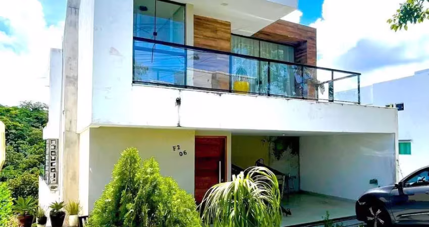 Casa com 5 dormitórios à venda por r$ 1.350.000 - alphaville litoral norte 2 - camaçari/ba