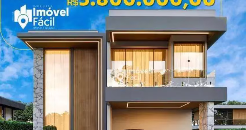 Casa com 6 dormitórios à venda, 448 m² por r$ 5.800.000 - guarajuba - camaçari/ba