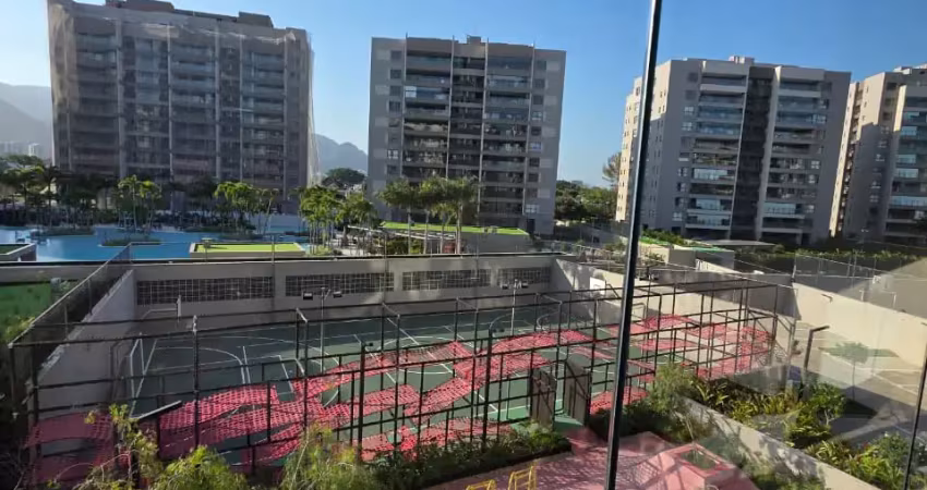Alugo apartamento de três quartos em novo condominio na barra da tijuca