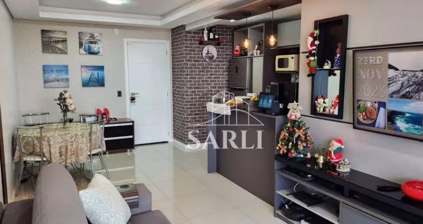 Apartamento com 2 dormitórios à venda, 73 m² por r$ 720.000,00 - barreiros - são josé/sc
