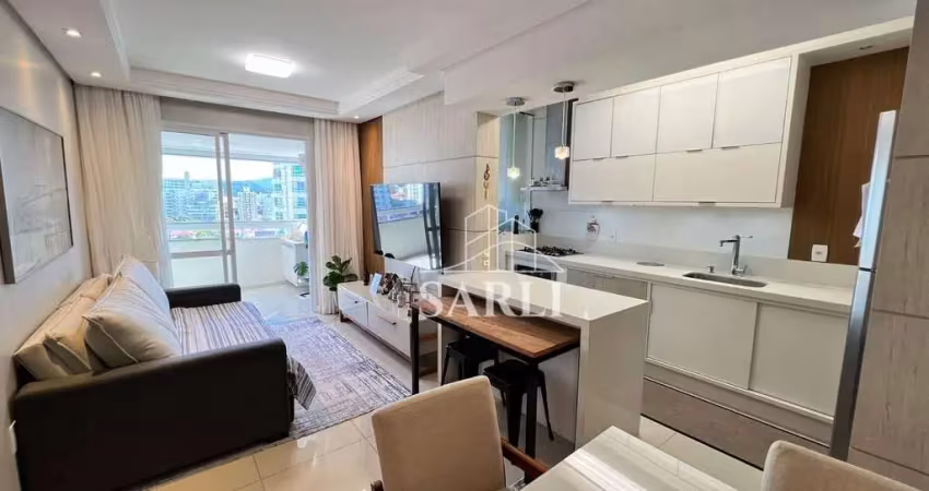 Apartamento com 2 dormitórios à venda, 80 m² por r$ 699.000 - barreiros - são josé/sc