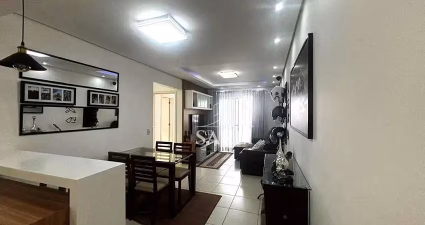 Apartamento com 2 dormitórios à venda, 64 m² por r$ 530.000 - jardim cidade de florianópolis - são josé/sc