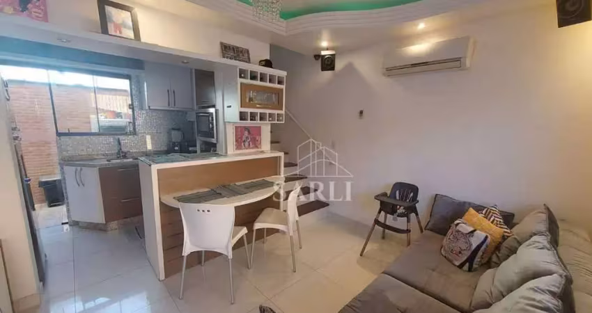 Sobrado com 3 dormitórios à venda, 81 m² por r$ 425.000 - serraria - são josé/sc