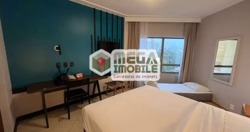 Flat apart hotel mercure itacorubi. mobiliado, vista parcial beira mar