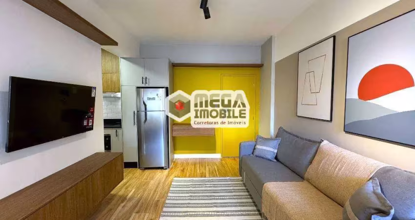 Oportunidade para morar ou investir.  1 dorm centro,mobiliado!