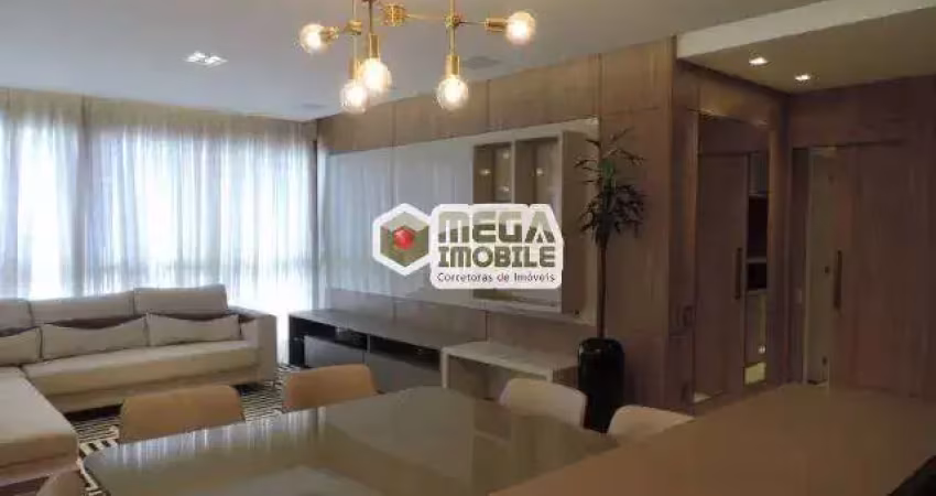 Apartamento 100% mobiliado,  d park, corrego grande, 3 suítes, 2 vagas