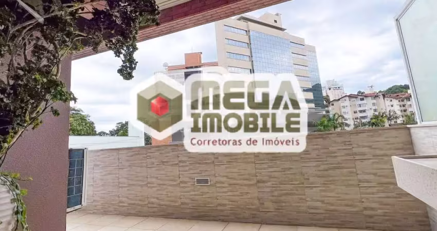 Excelente apto com terraço, vista livre, semimobiliado, 2 dorm, itacorubi