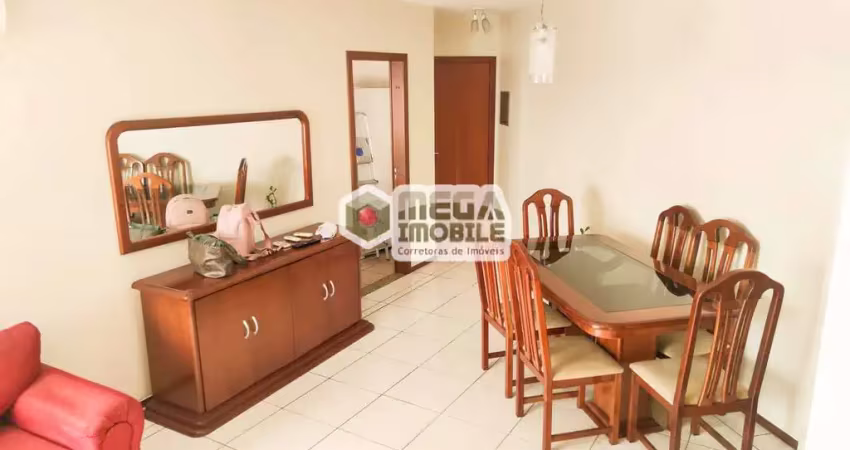 Apto 100% mobiliado, 3 dorm, sacada,elevador, itacorubi
