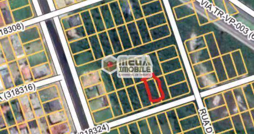 Terreno de 360m²  no loteamento  santos dumont bairro carianos.