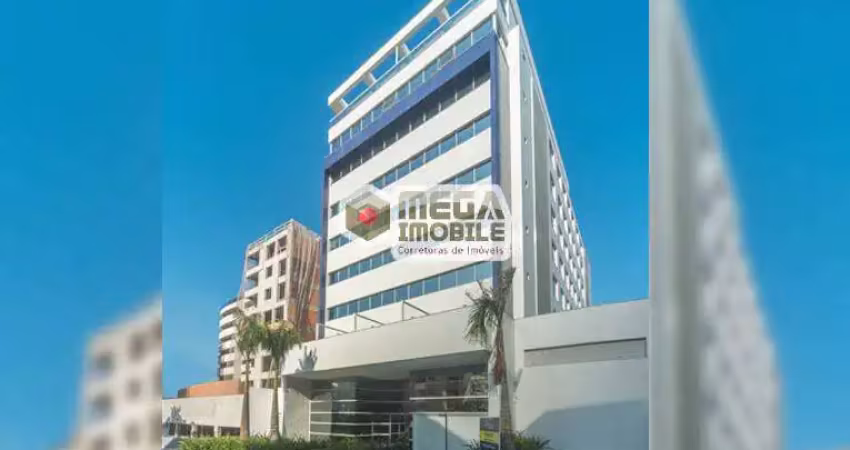 Sala comercial em moderno predio no bairro itacorubi, florianopolis.
