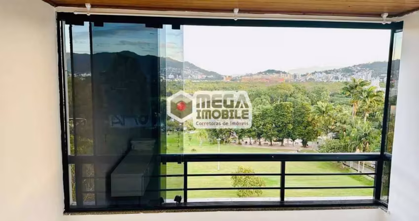 Apartamento com incomparável vista p o jardim botânico, itacorubi