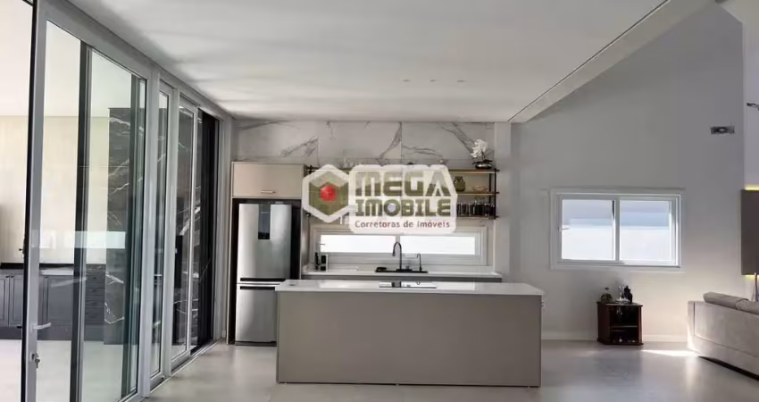 Casa de alto padrão em condomínio fechado no campeche, 4 suítes