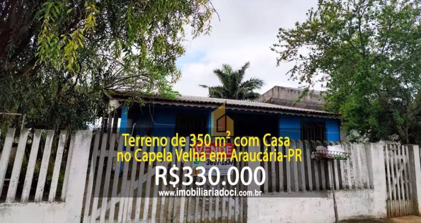 Casa com 3 dormitórios à venda, 132 m² por r$ 330.000,00 - capela velha - araucária/pr