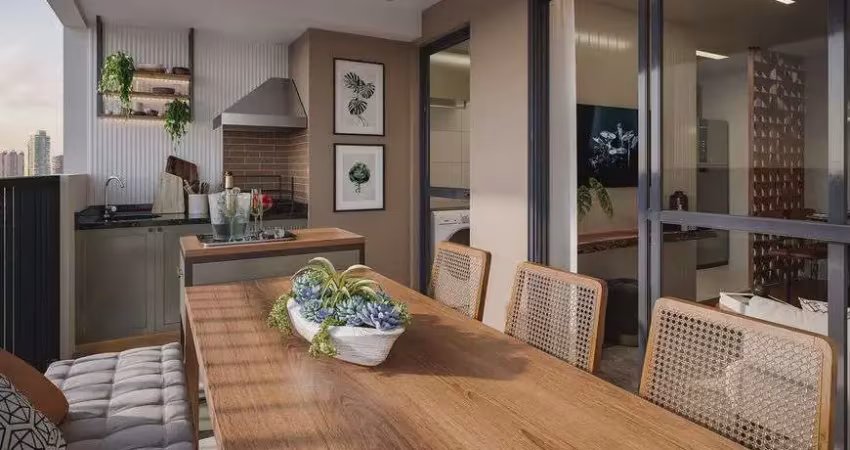 Apartamento no morumbi com 60 metros, 2 dormitórios, 1 suíte, com vaga e varanda, agende sua visita!