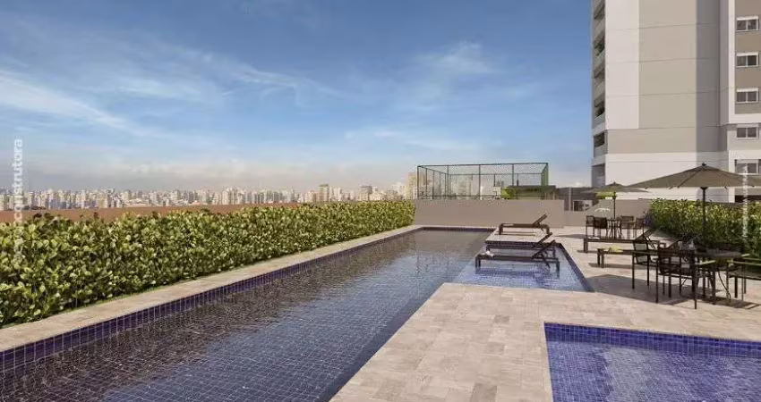 Apartamento com 2 dormitórios, suíte, vaga e varanda ao lado do metrô estação guilhermina!