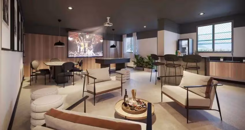 Apartamento na chácara santo antônio com 2 dormitórios, varanda e vaga opcional