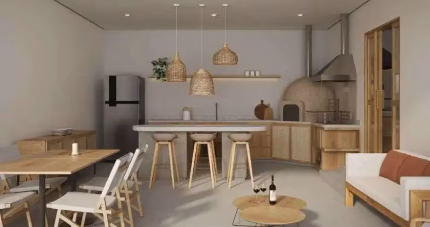 Apartamento na chácara santo antônio, 1 dormitório com varanda.