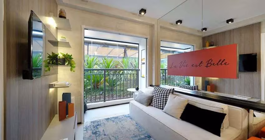 Apartamento com 2 quartos ao lado do metrô vila sônia, 39m2, varanda e 1 vaga, última unidade!