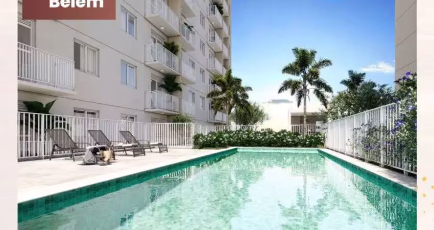 Apartamento no belém com 1 dormitório, e uma ampla varanda!