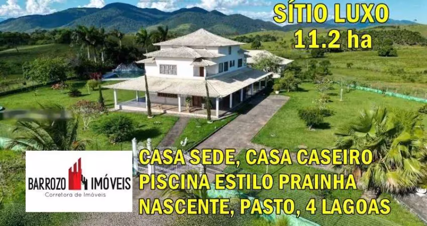 Sítio para venda em tanguá, zona rural, 4 dormitórios, 4 suítes, 6 banheiros