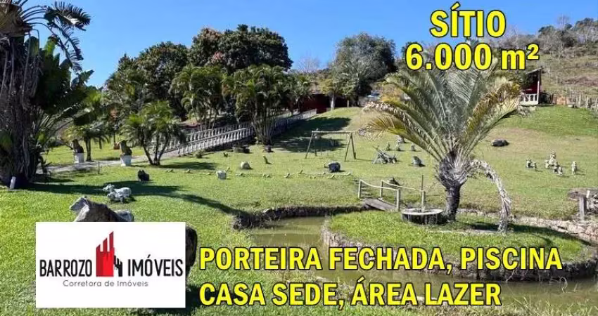 Sítio para venda em cachoeiras de macacu, papucaia, 3 dormitórios, 1 suíte, 3 banheiros, 1 vaga