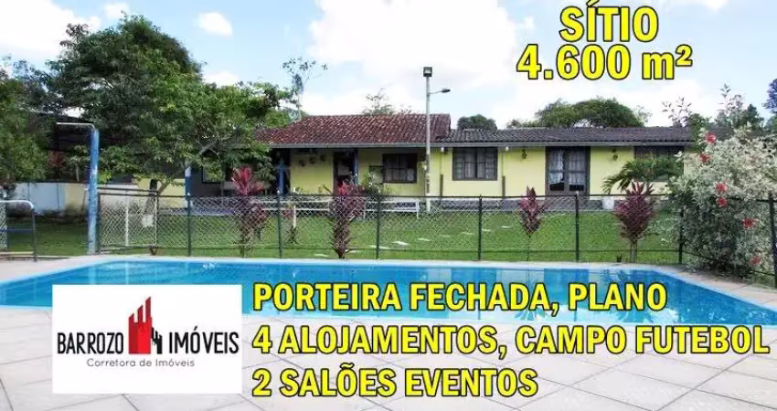 Sítio para venda em cachoeiras de macacu, agro brasil, 4 dormitórios, 4 suítes, 10 banheiros