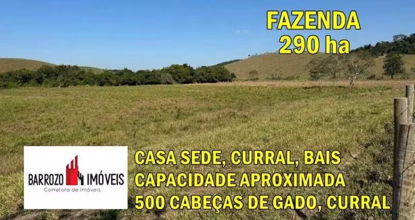Fazenda para venda em casimiro de abreu, zona rural, 6 dormitórios, 4 banheiros