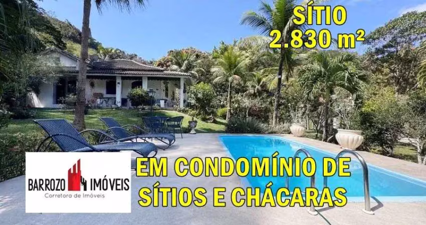 Sítio para venda em cachoeiras de macacu, agro brasil, 3 dormitórios, 2 suítes, 4 banheiros