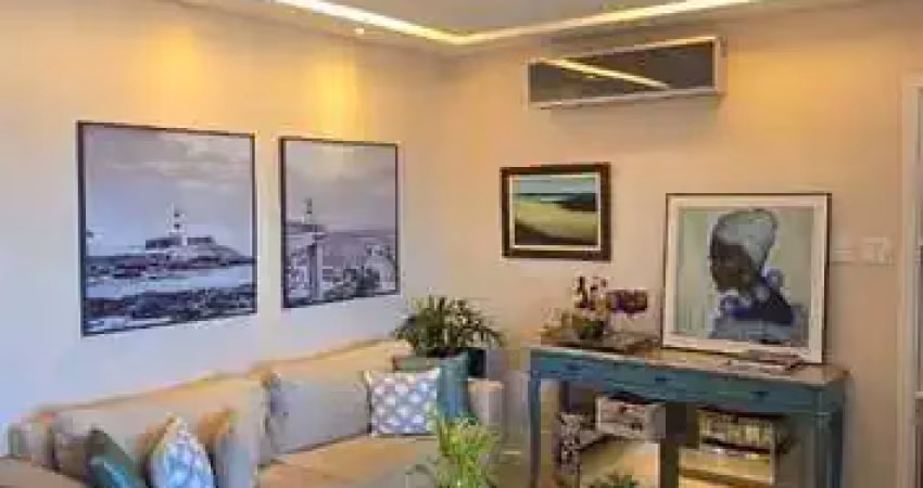Apartamento alameda catânia 137 m² - 3 suítes - vista mar na pituba