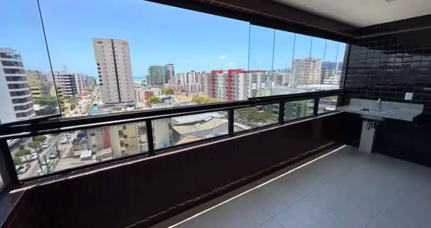Apartamento 3 quartos - 95m² - varanda gourmet - edf martin sehner - jatiuca