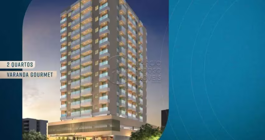 Apartamento promenade iii - 2 quartos - varanda gourmet - andar alto
