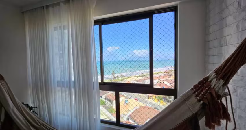 Apartamento beira-mar 3 suítes - 86m² - andar alto - cond. evolution - jacarecica
