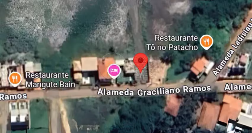 Terreno com 160m² na praia do patacho em são miguel dos milagres