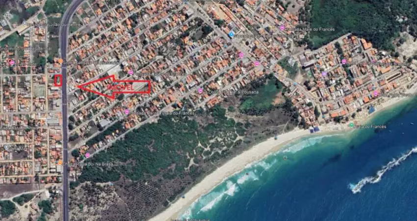 Oportunidade terreno comercial 1440m² à beira da rodovia - praia do frances