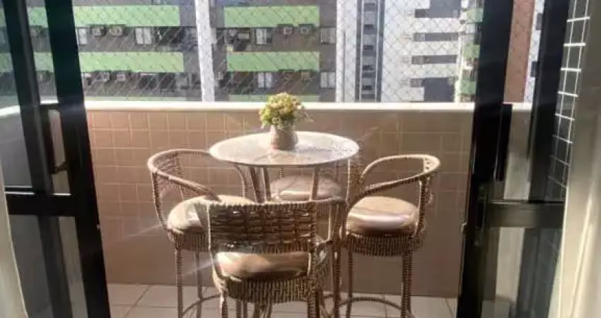 Apartamento 3 quartos - 77m² - varanda - ponta verde
