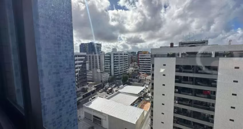 Apartamento studio 31m² - mobiliado - edif. time - ponta verde