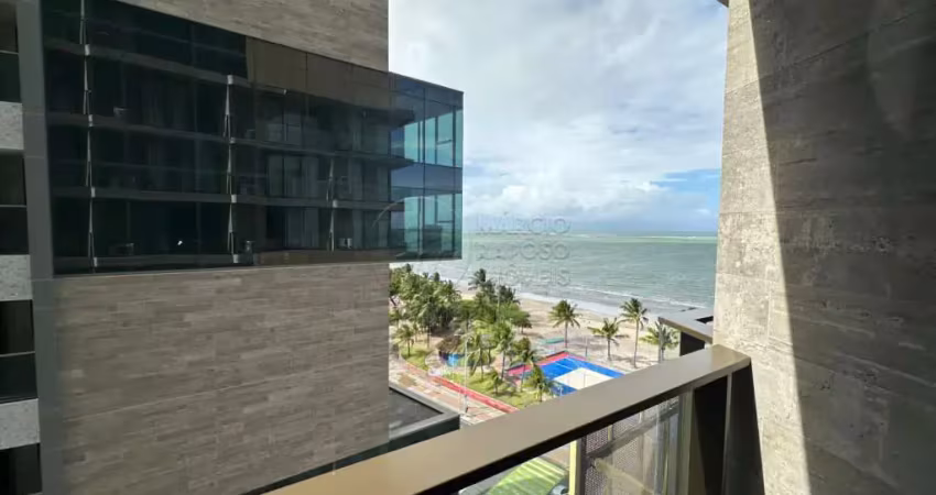 Studio alto padrão - mobiliado - 35m² - edf new time - pajuçara