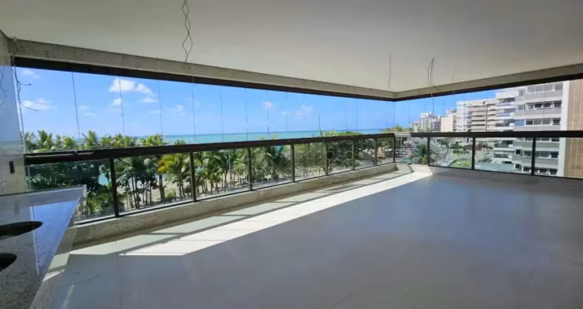 Apartamento alto padrão 388m² - 4 suítes - beira-mar - ponta verde