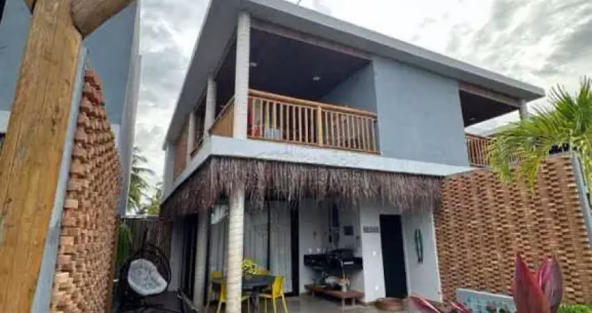 Casa 3 suítes com 159m² com piscina privativa na praia do toque no condomínio villa sapê